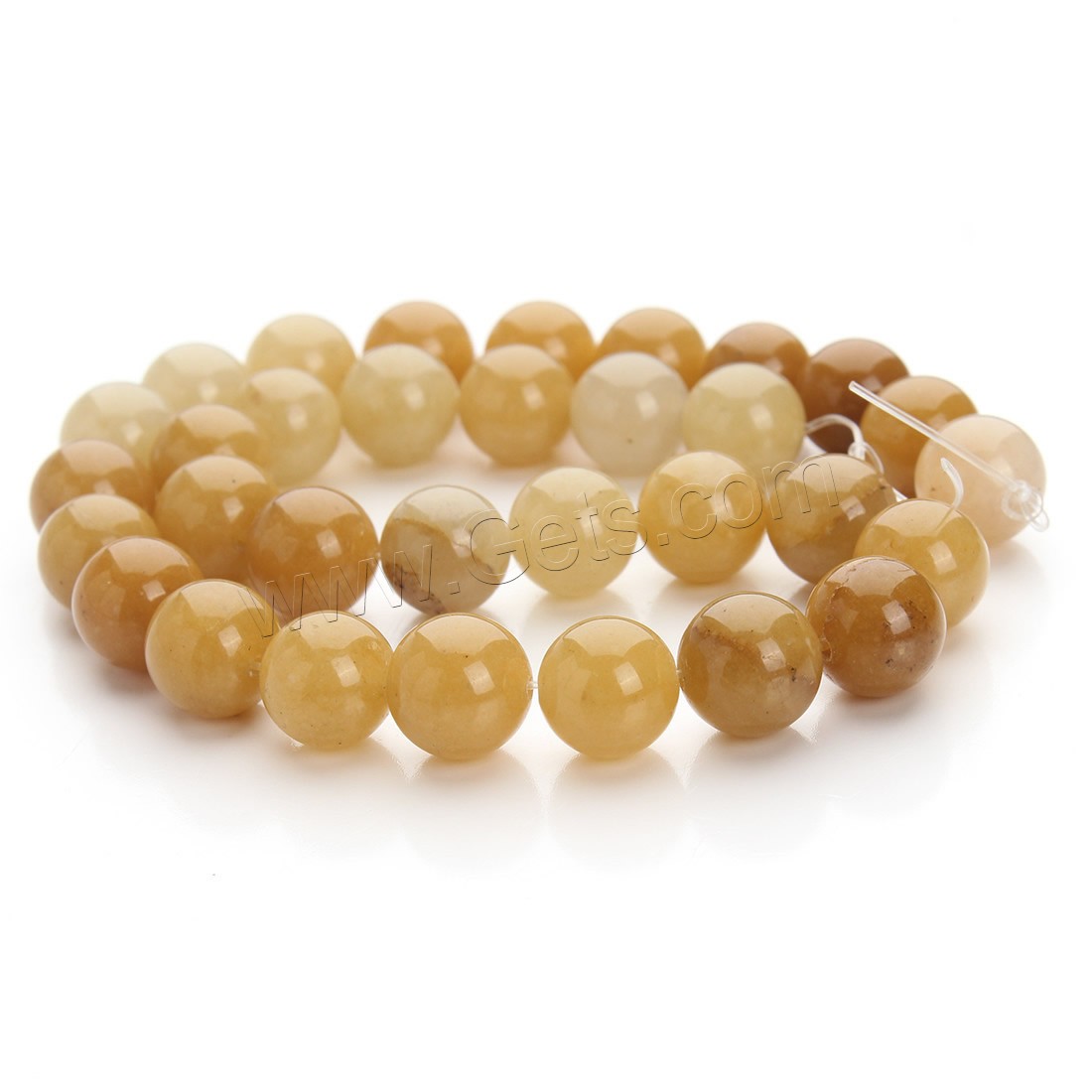 Yellow Aventurine Beads, Round, natural, different size for choice, Hole:Approx 1mm, Length:Approx 15.5 Inch, Sold By Strand