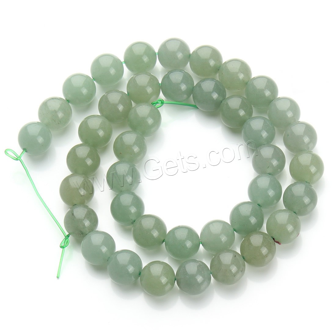 Green Aventurine Beads, Round, natural, different size for choice, Hole:Approx 1mm, Length:Approx 15.5 Inch, Sold By Strand