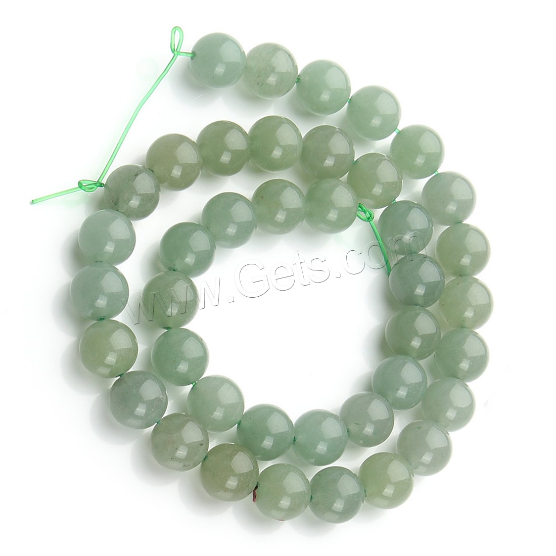 Green Aventurine Beads, Round, natural, different size for choice, Hole:Approx 1mm, Length:Approx 15.5 Inch, Sold By Strand