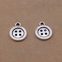 Zinc Alloy Jewelry Pendants, Buckle, antique silver color plated, lead & cadmium free Approx 1-1.5mm 