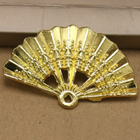 Zinc Alloy Tool Pendants, Fan, gold color plated, lead & cadmium free Approx 1.5mm 