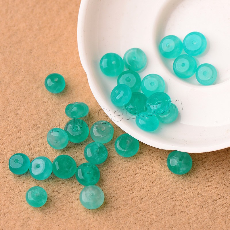 Amazonite Beads, Rondelle, natural, different size for choice, Grade AAAAAA, Hole:Approx 0.5-2mm, Sold By PC