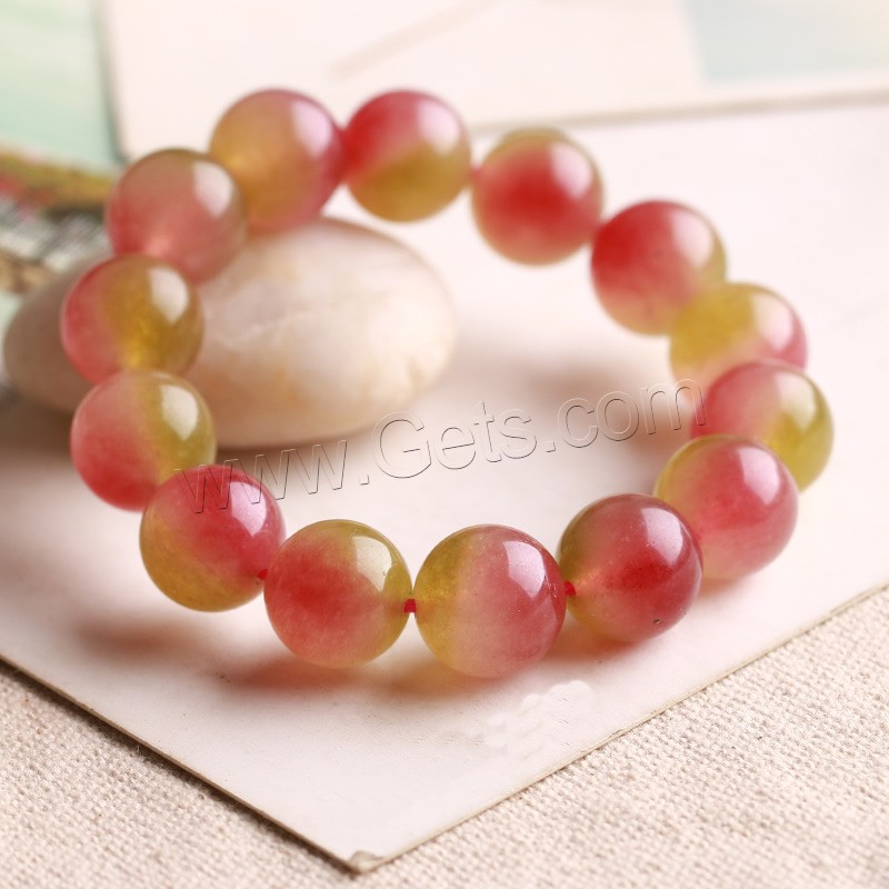 Cherry Quartz Bracelet, Round, different size for choice & for woman, Length:Approx 7.5 Inch, Sold By Strand
