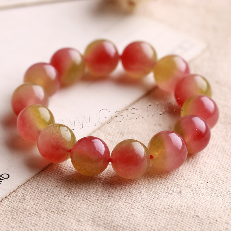Cherry Quartz Bracelet, Round, different size for choice & for woman, Length:Approx 7.5 Inch, Sold By Strand
