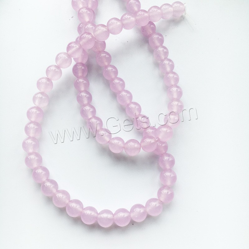 Carnelian Beads, Pink Calcedony, Round, natural, different size for choice, Hole:Approx 1-2mm, Length:Approx 15 Inch, Sold By Strand