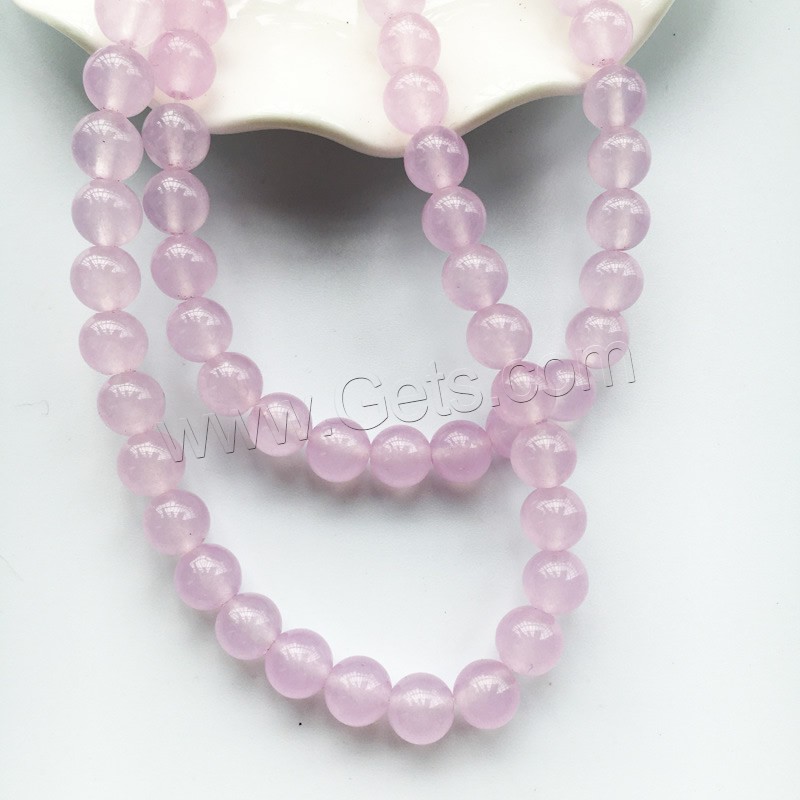 Carnelian Beads, Pink Calcedony, Round, natural, different size for choice, Hole:Approx 1-2mm, Length:Approx 15 Inch, Sold By Strand