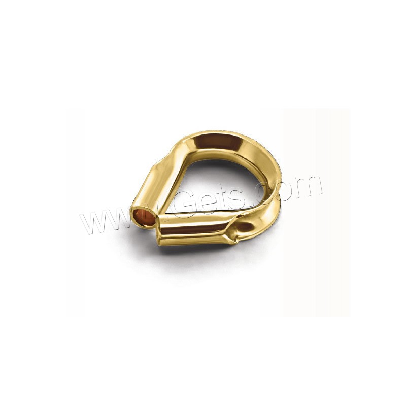 Oro-llenado Protector de rosca, chapado en oro de 14 K, diverso tamaño para la opción, Vendido por UD