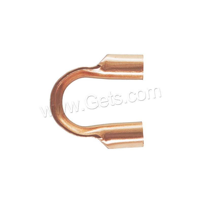 Gold Filled Thread Guard, rose gold color plated, different size for choice, Sold By PC