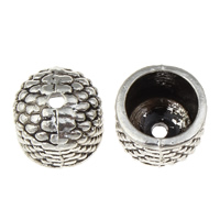 Zinc Alloy Bead Caps, antique silver color plated, lead & cadmium free Approx 1mm 