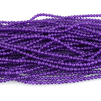 Dyed Jade Beads, Round, purple, 4mm Approx 0.5mm Inch, Approx 