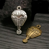 Vehicle Shaped Zinc Alloy Pendants, Hot Balloon, plated lead & cadmium free Approx 1.5mm 