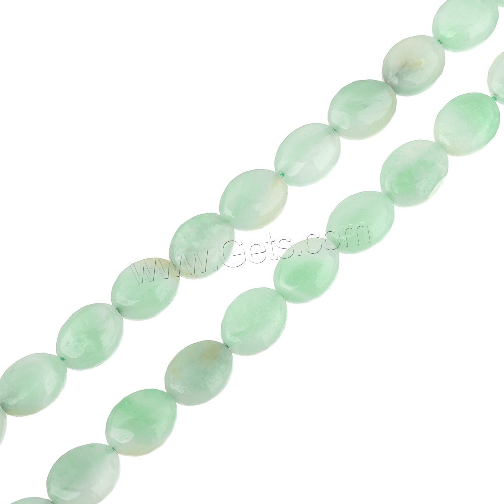 Perles amazonite, ovale, naturel, normes différentes pour le choix, Niveau AB, Trou:Environ 1-1.5mm, Longueur:Environ 15.5 pouce, Vendu par brin
