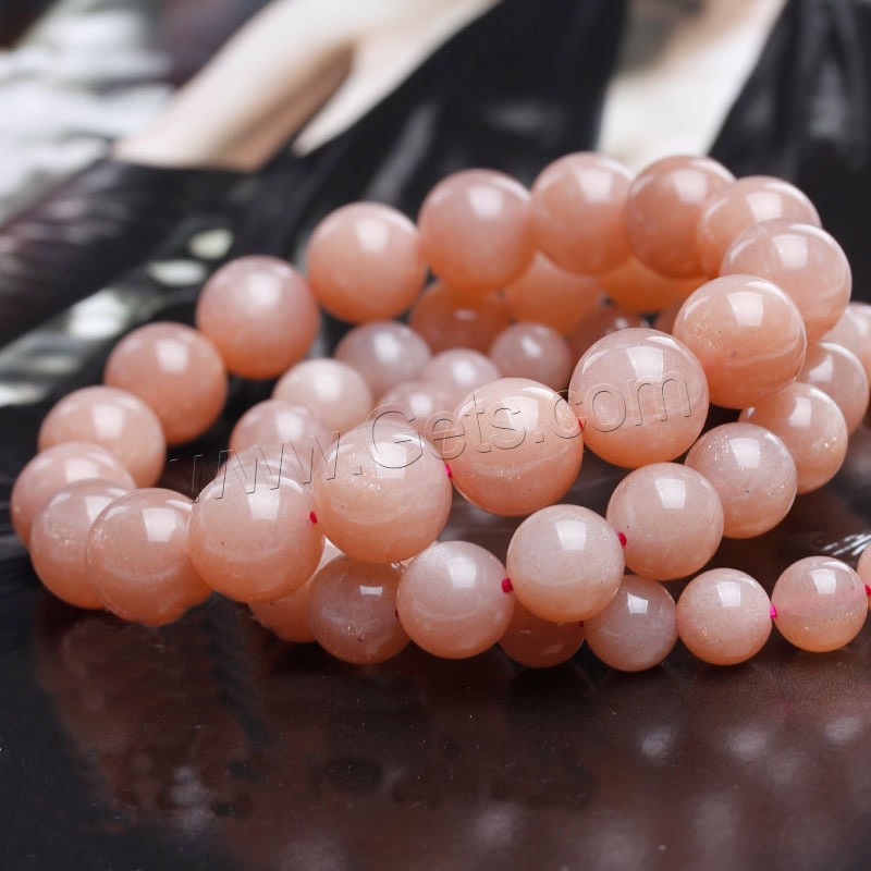 Strawberry Quartz Bracelet, Round, natural, different size for choice & for woman, Length:Approx 6.5 Inch, Sold By Strand