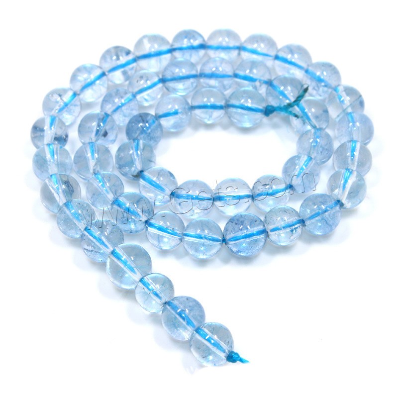 Natural Kyanite Beads, Round, different size for choice, Hole:Approx 1mm, Length:Approx 15 Inch, Sold By Strand