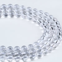 Natural Clear Quartz Beads, Round Approx 1mm Approx 15 Inch 