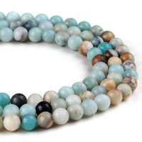 Amazonite Beads, Round Approx 1mm Approx 15 Inch 