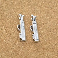 Zinc Alloy Tool Pendants, Golf Club, antique silver color plated Approx 1.5mm 