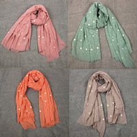 Bufanda de algodón & Chal, más colores para la opción, 175x160cm, Vendido por Sarta