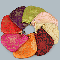 Satin Jewelry Pouches Bags, with Nylon Cord 