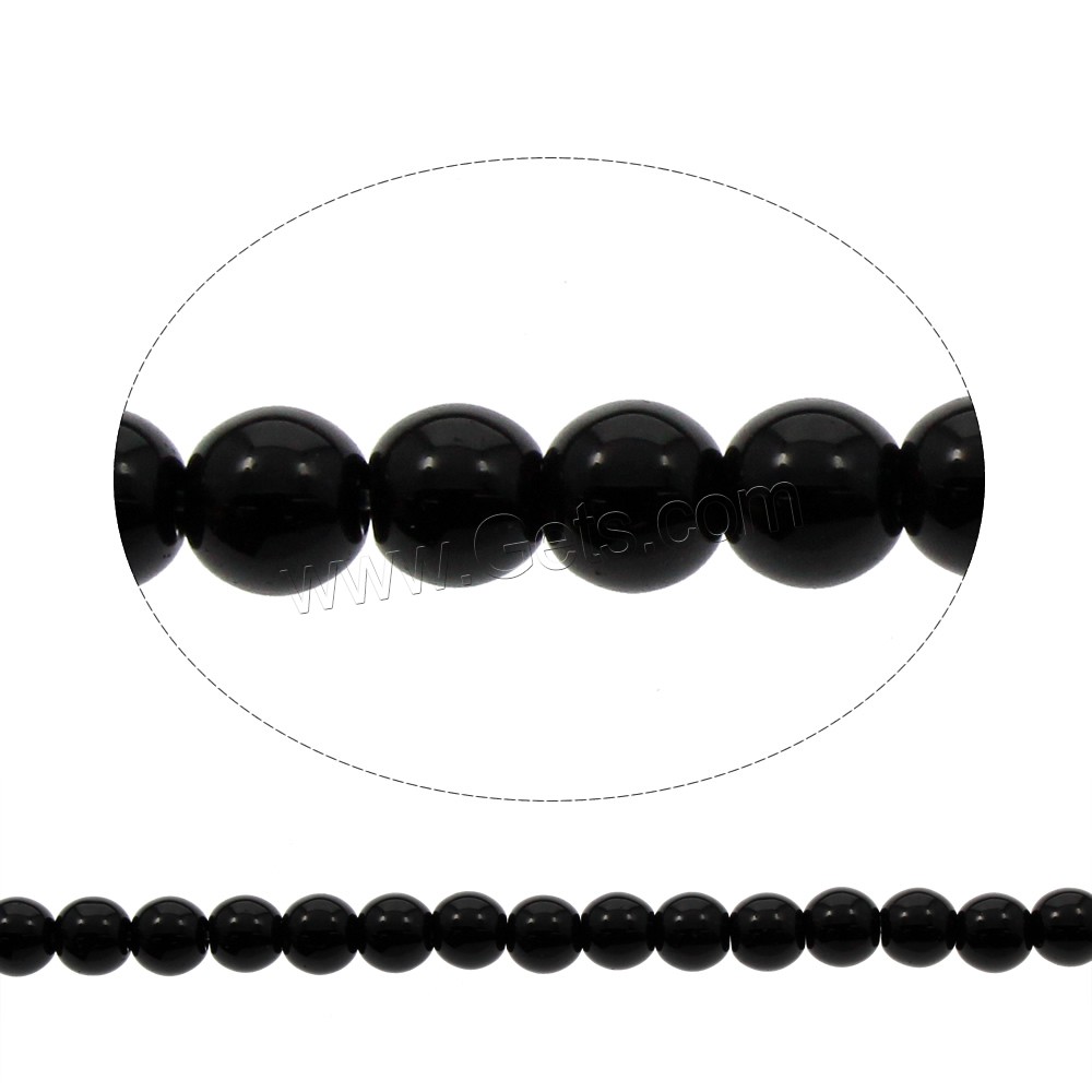 Glass Beads, Round, different size for choice, Hole:Approx 1mm, Length:Approx 16 Inch, Sold By Strand