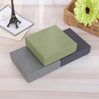 Paper Necklace Box, with Sponge, Square 