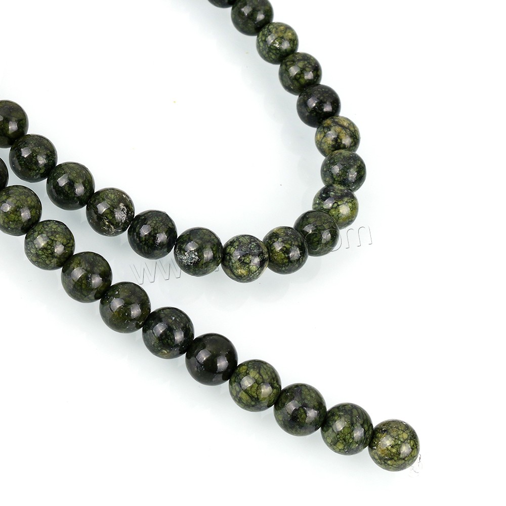 Jade New Mountain Bead, Round, different size for choice, Hole:Approx 0.8-1.5mm, Length:Approx 16 Inch, Sold By Strand
