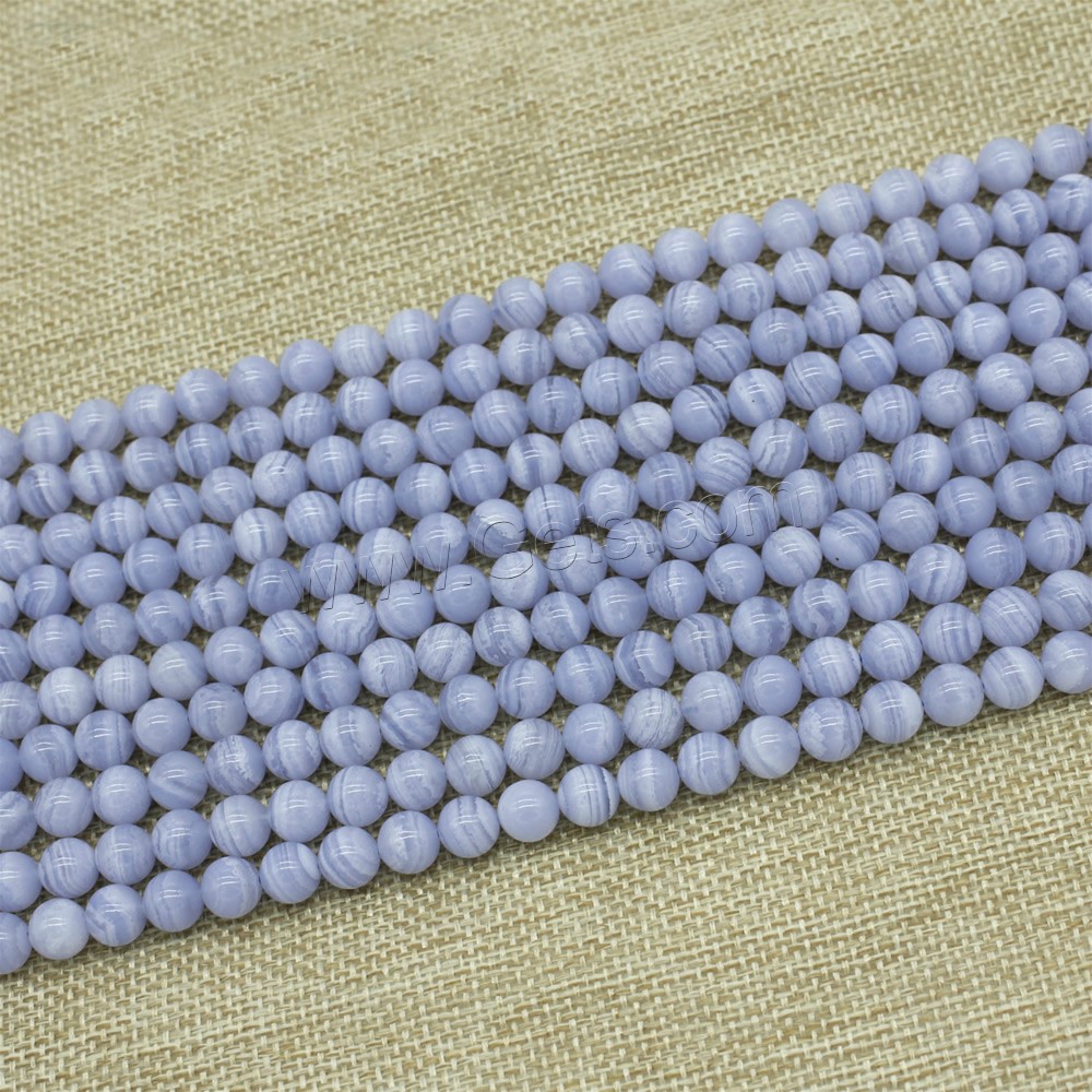 Perles agates violet naturelles, agate pourpre, Rond, normes différentes pour le choix, Longueur:Environ 15 pouce, Vendu par brin
