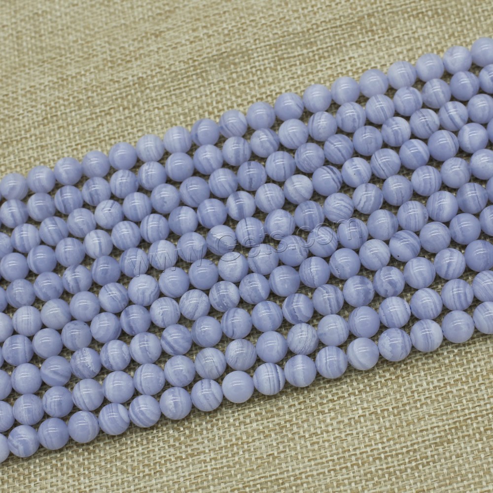 Perles agates violet naturelles, agate pourpre, Rond, normes différentes pour le choix, Longueur:Environ 15 pouce, Vendu par brin