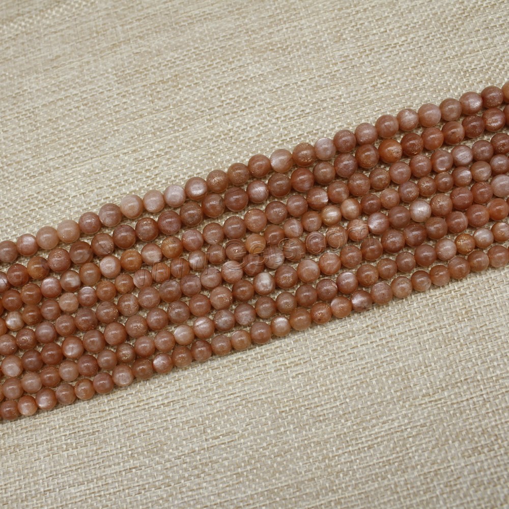 Orange Calcite Beads, Round, natural, different size for choice, Length:Approx 15 Inch, Sold By Strand