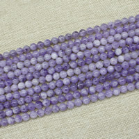 Natural Amethyst Beads, Round, February Birthstone Approx 15 Inch 