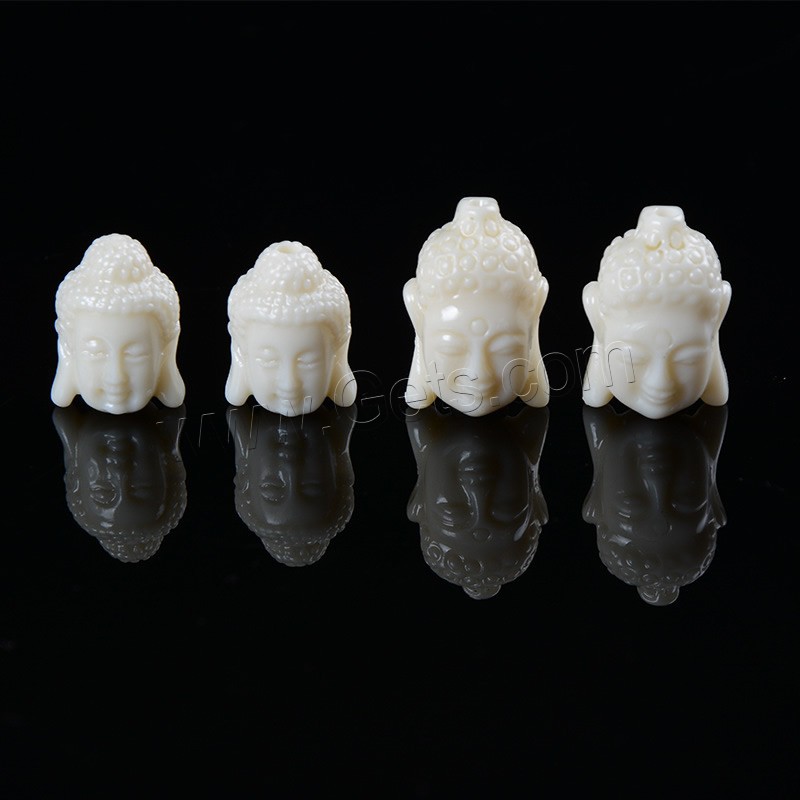 DIY Buddha Beads, Resin, Buddhist jewelry & different size for choice & solid color, Sold By PC