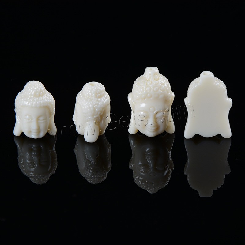 DIY Buddha Beads, Resin, Buddhist jewelry & different size for choice & solid color, Sold By PC
