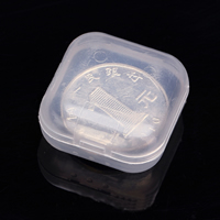 Polipropileno (PP) Caja para abalorios, Cuadrado, 30x30x15mm, Vendido por UD