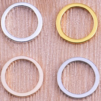 Messing Verknüpfung Ring, Kreisring, plattiert, keine, frei von Blei & Kadmium, 14x1.5x1.5mm, Bohrung:ca. 6-8mm, 30PCs/Tasche, verkauft von Tasche