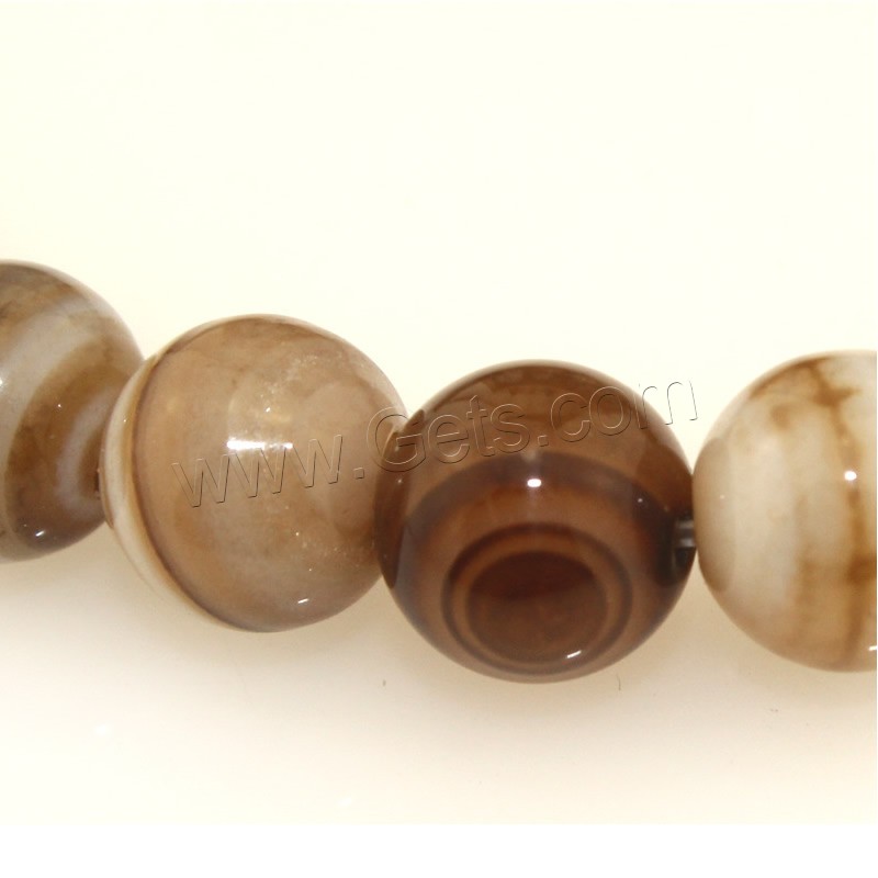 Coffee Agate Beads, Lace Agate, Round, natural, different size for choice, coffee color, Length:Approx 15.5 Inch, Sold By Strand