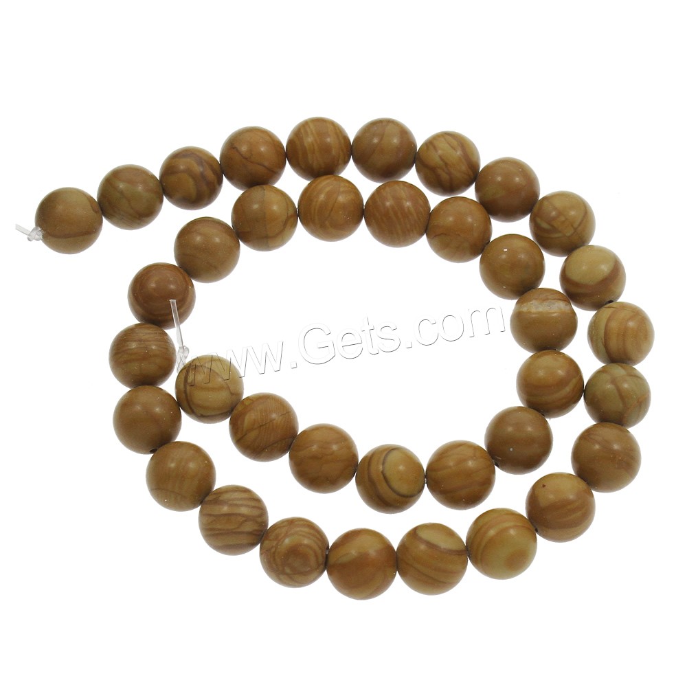 Grain Stone Beads, Round, different size for choice, Hole:Approx 1mm, Length:Approx 15 Inch, Sold By Strand