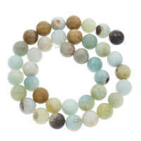 Amazonite Beads, Round Approx 1mm Approx 15 Inch 