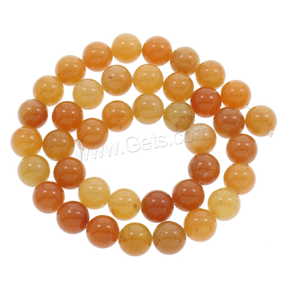 Red Aventurine Bead, Round, different size for choice, Hole:Approx 1mm, Length:Approx 15 Inch, Sold By Strand