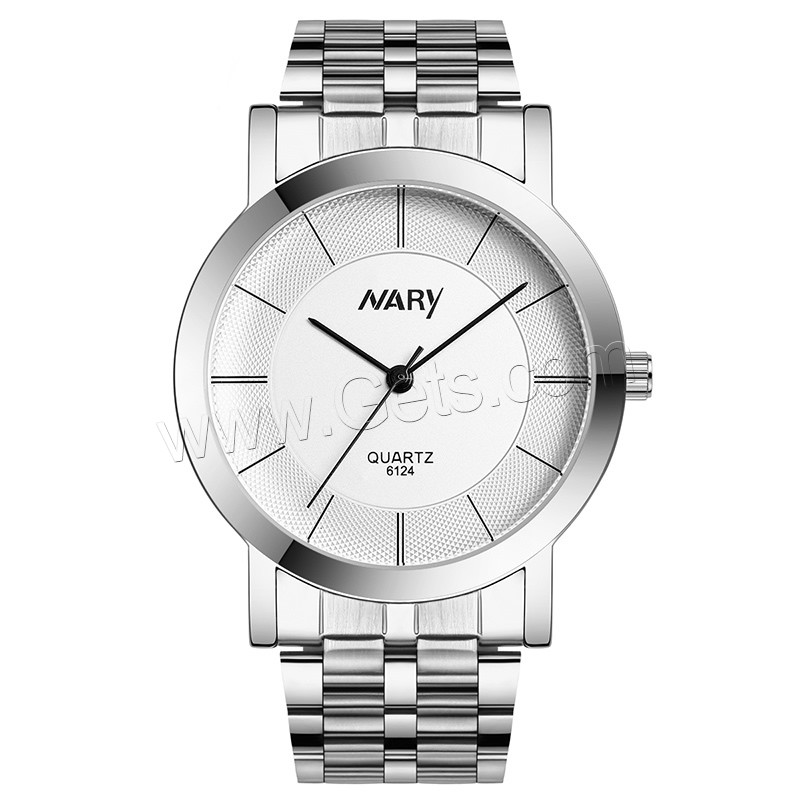 Unisex Wrist Watch, Stainless Steel, with Glass & 316L Stainless Steel, different size for choice & waterproof, more colors for choice, Sold By PC