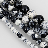 Gefärbte Jade Perlen, rund, verschiedene Größen vorhanden, Länge:ca. 16 ZollInch, verkauft von Strang