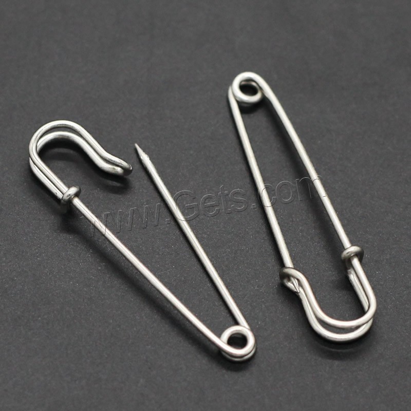 Iron Paper Clip, platinum color plated, different size for choice, lead & cadmium free, 11x9mm, 24x16mm, Sold By PC