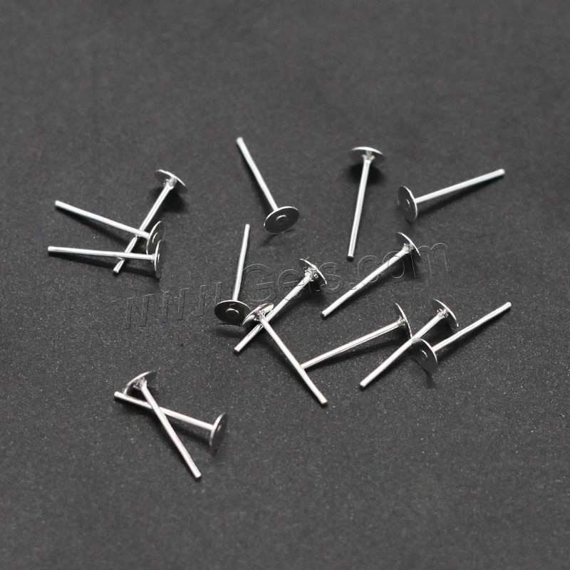 Iron Headpins, plated, different size for choice, more colors for choice, lead & cadmium free, 10000PCs/Bag, Sold By Bag