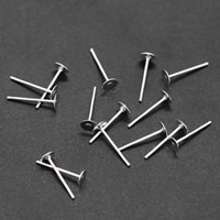 Eisen Headpins, plattiert, verschiedene Größen vorhanden, keine, frei von Blei & Kadmium, 10000PCs/Tasche, verkauft von Tasche