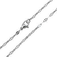 Fashion Stainless Steel Necklace Chain, original color Approx 18 Inch 
