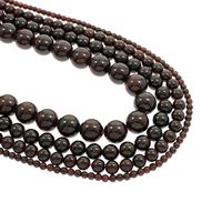 Natural Garnet Beads, Round, January Birthstone Approx 1mm Approx 15.5 Inch 