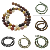 Gemstone Beads, Round, natural 8mm Approx 1mm Approx 15.5 Inch, Approx 