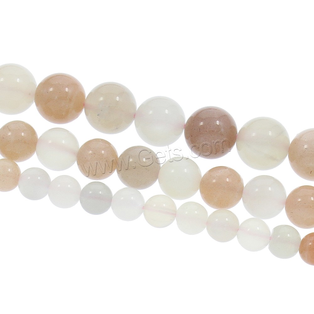 Meer Opal Perlen Schmuck, rund, natürlich, verschiedene Größen vorhanden, Grad AAA, Bohrung:ca. 1mm, Länge:ca. 15.5 ZollInch, verkauft von Strang