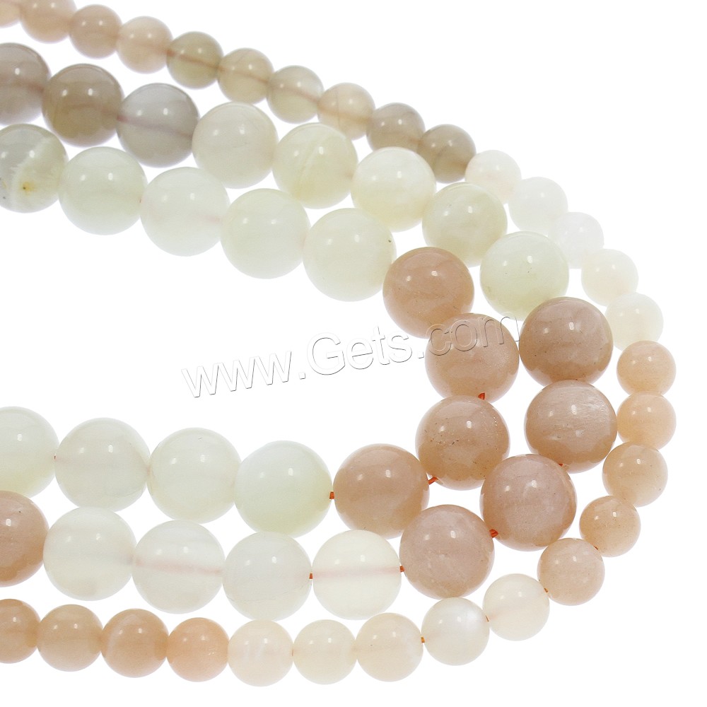 Sea Opal Jewelry Beads, Round, natural, different size for choice, Grade AAA, Hole:Approx 1mm, Length:Approx 15.5 Inch, Sold By Strand