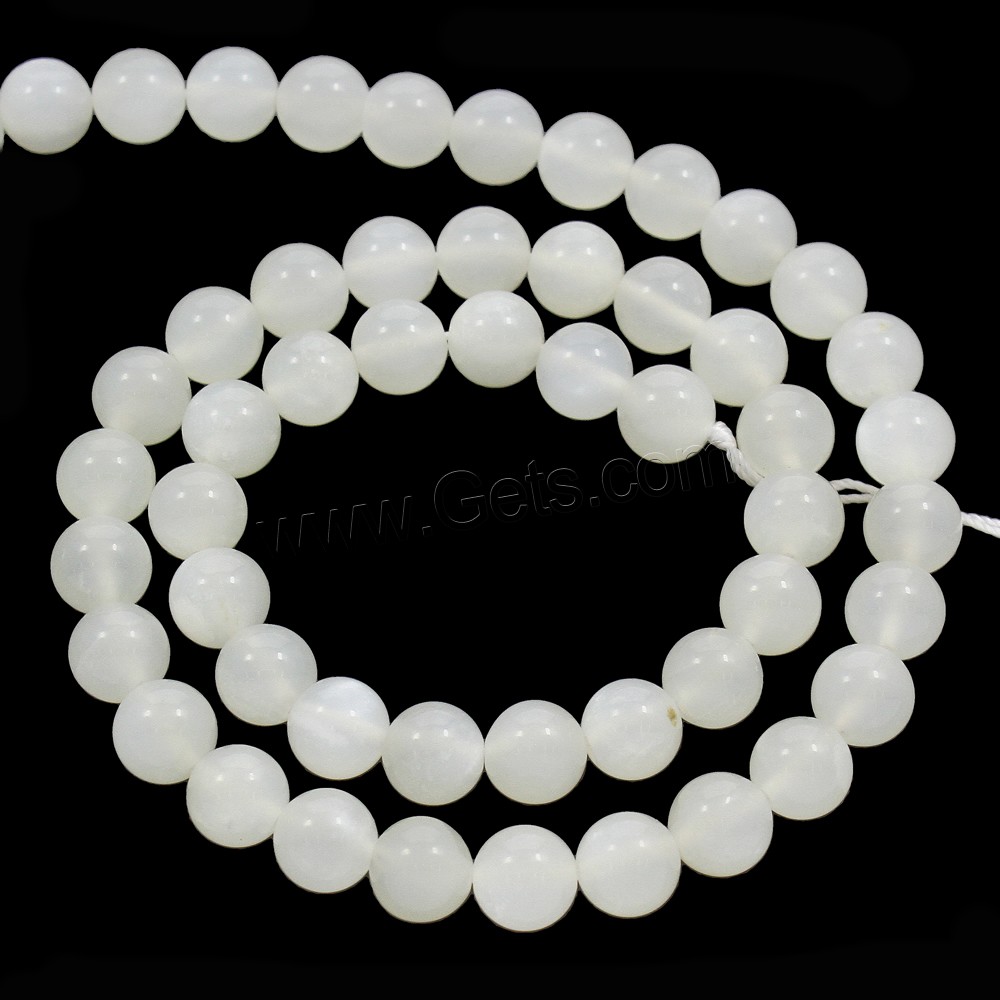 Natural Moonstone Beads, Round, different size for choice, Grade AAA, Hole:Approx 1mm, Length:Approx 15.5 Inch, Sold By Strand