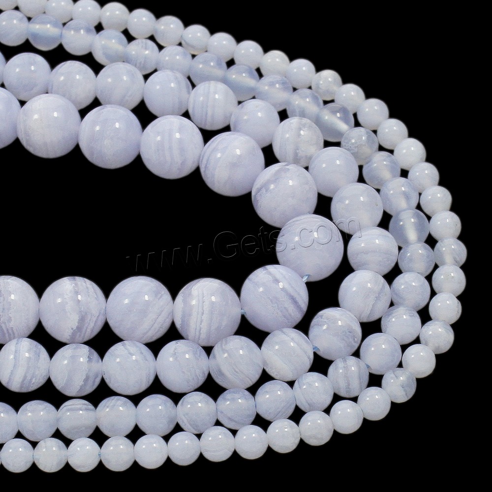 Natural Purple Agate Beads, Round, different size for choice, Hole:Approx 1mm, Length:Approx 15.5 Inch, Sold By Strand